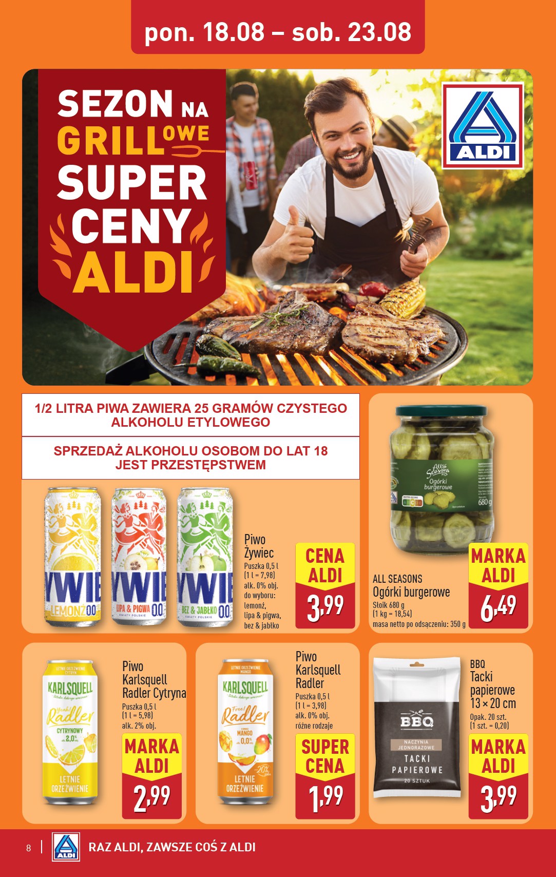 aldi - Gazetka ALDI - ważna od 18.08. do 23.08. - page: 8