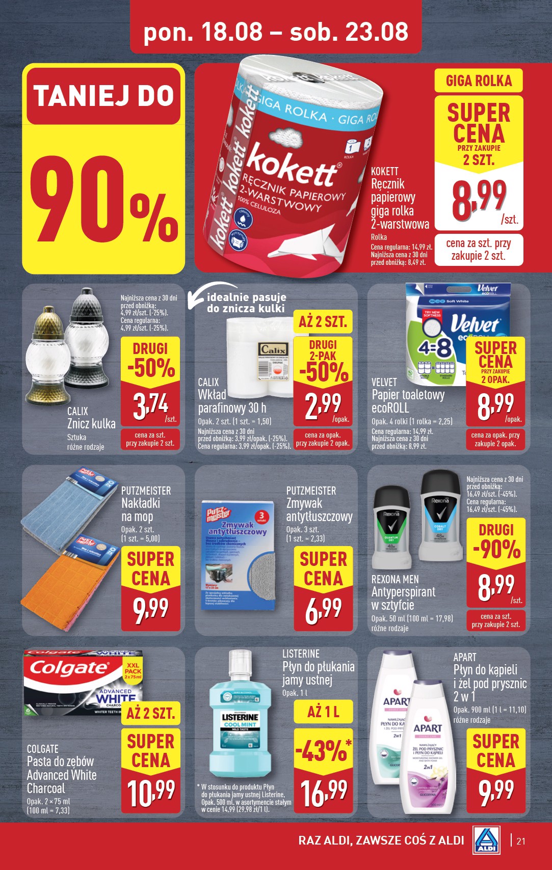 aldi - Gazetka ALDI - ważna od 18.08. do 23.08. - page: 21