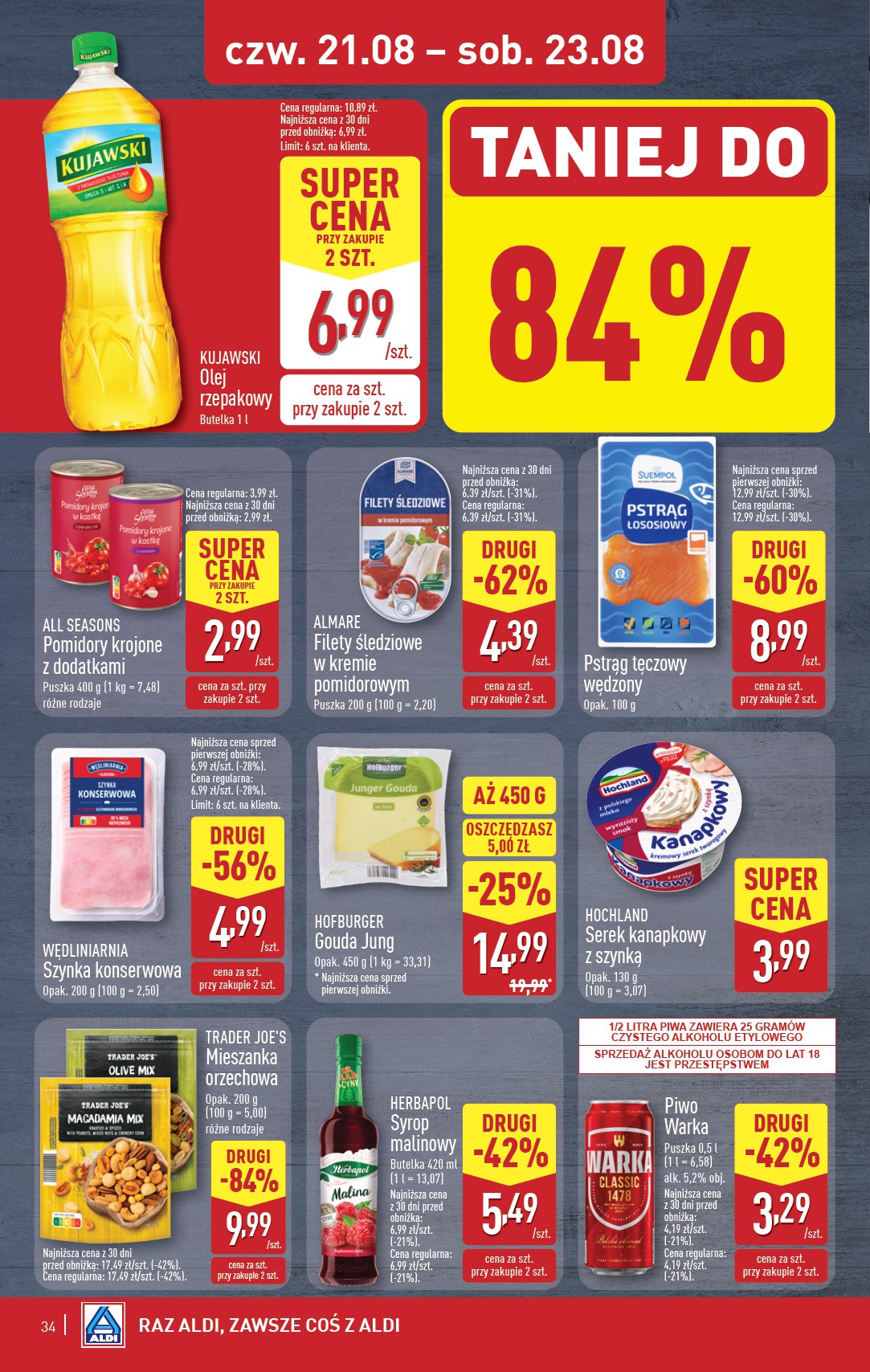 aldi - Gazetka ALDI - ważna od 18.08. do 23.08. - page: 34