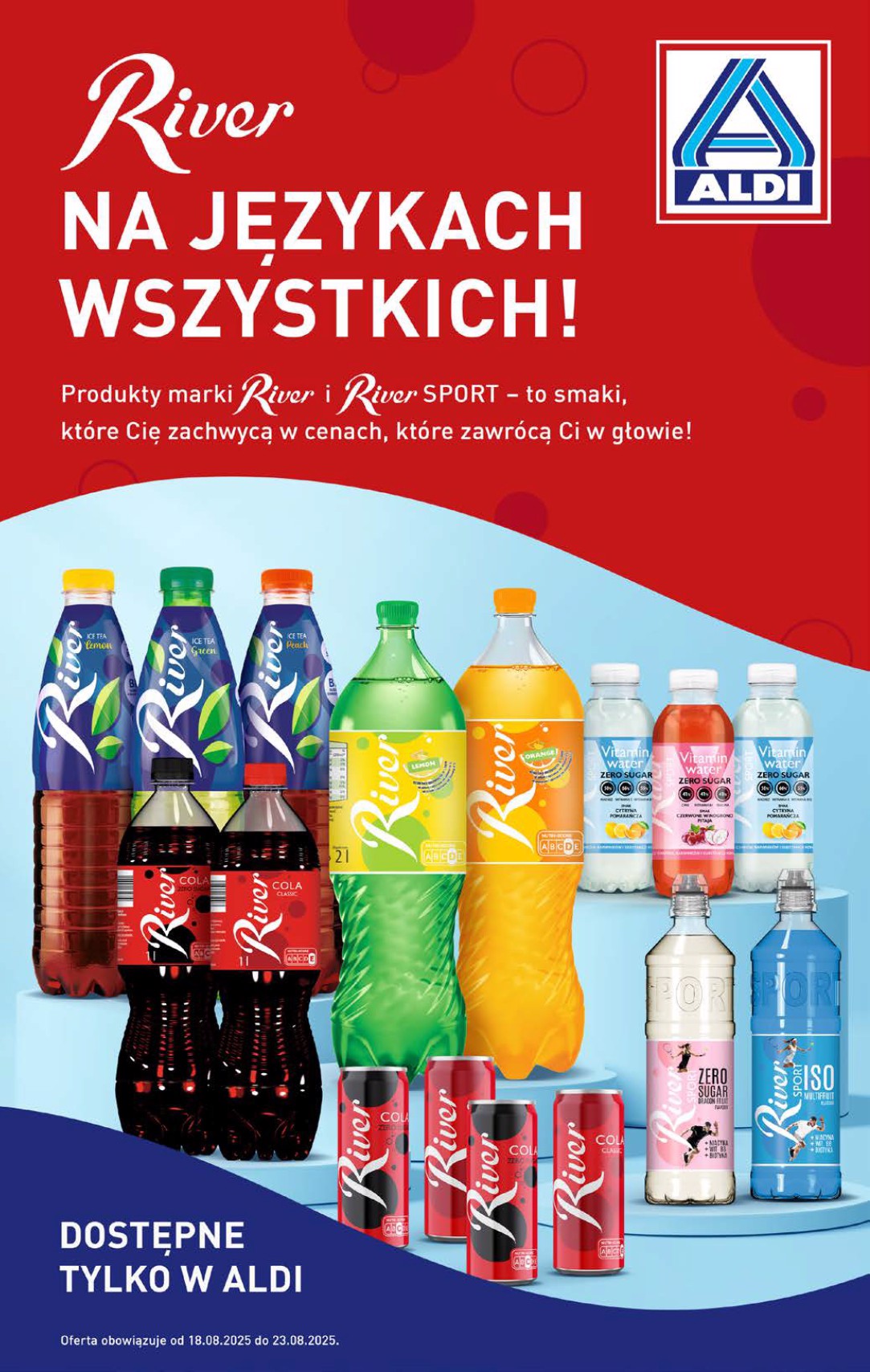 aldi - Gazetka ALDI - River - ważna od 18.08. do 23.08.