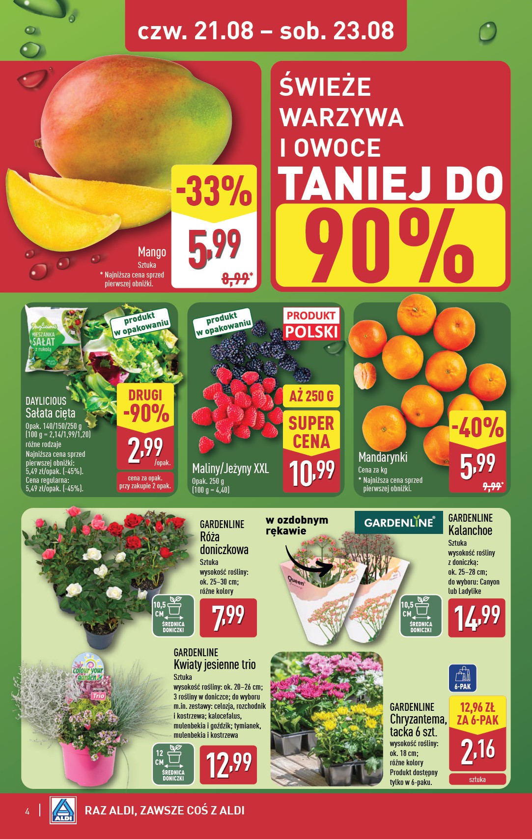 aldi - Gazetka ALDI - Oferta weekendowa - ważna od 21.08. do 23.08. - page: 4