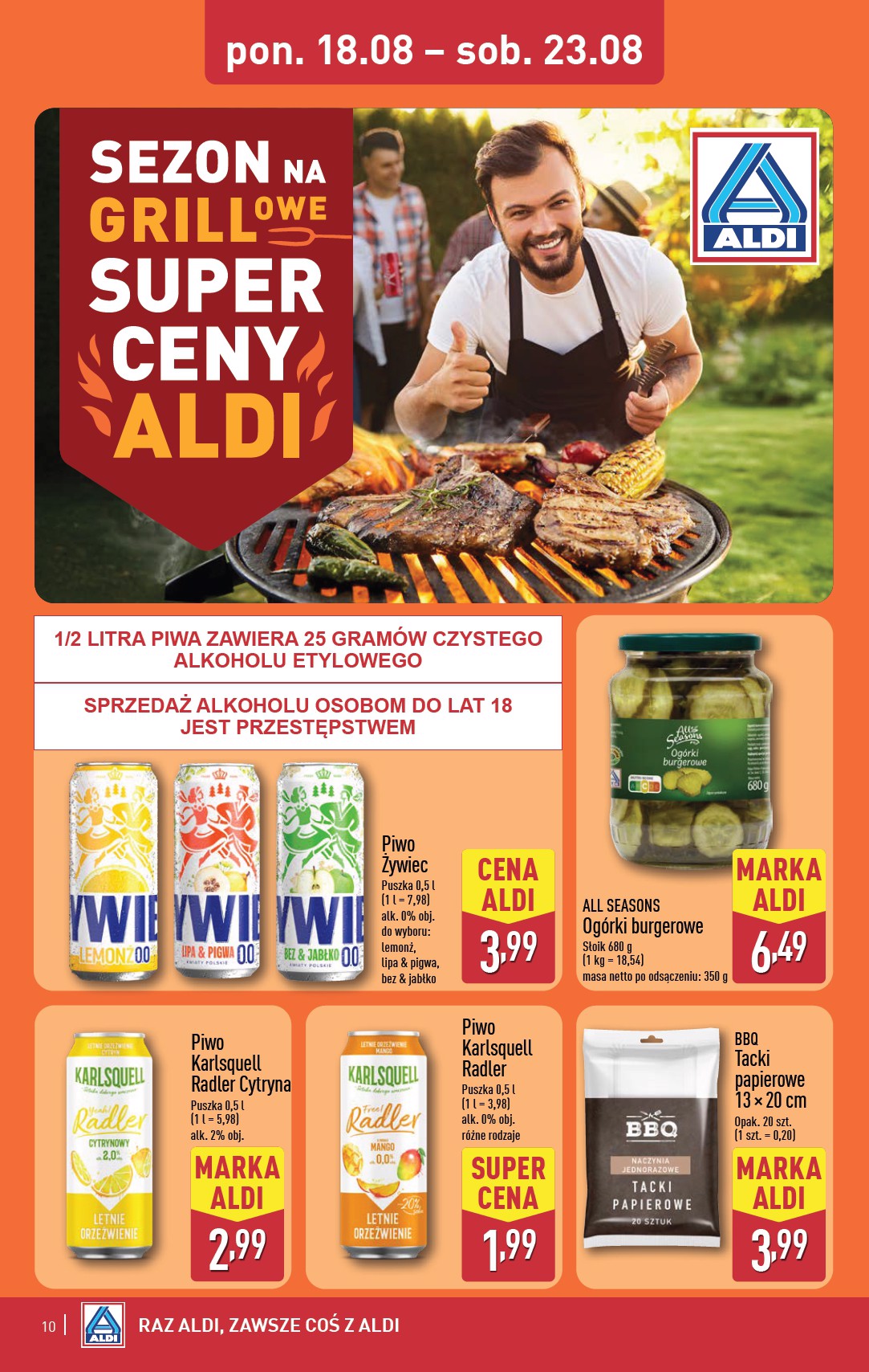 aldi - Gazetka ALDI - Oferta weekendowa - ważna od 21.08. do 23.08. - page: 10