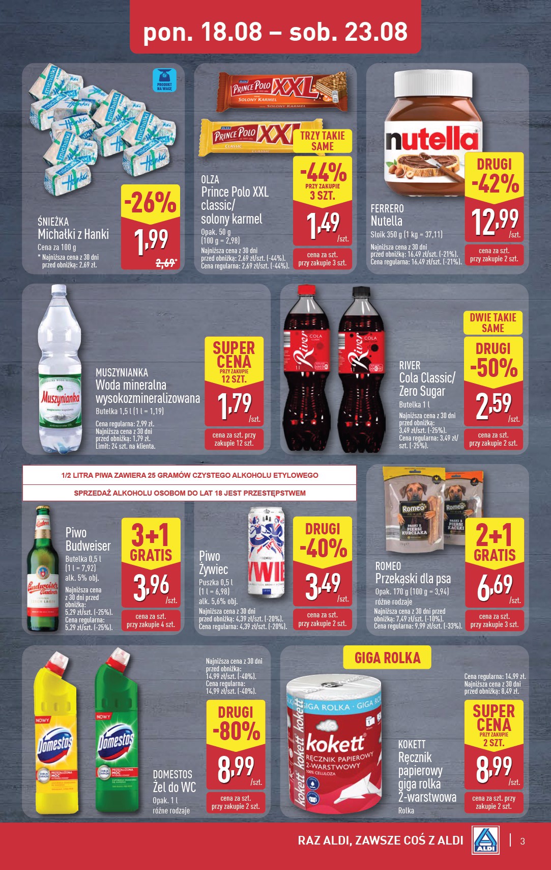 aldi - Gazetka ALDI - Oferta weekendowa - ważna od 21.08. do 23.08. - page: 3