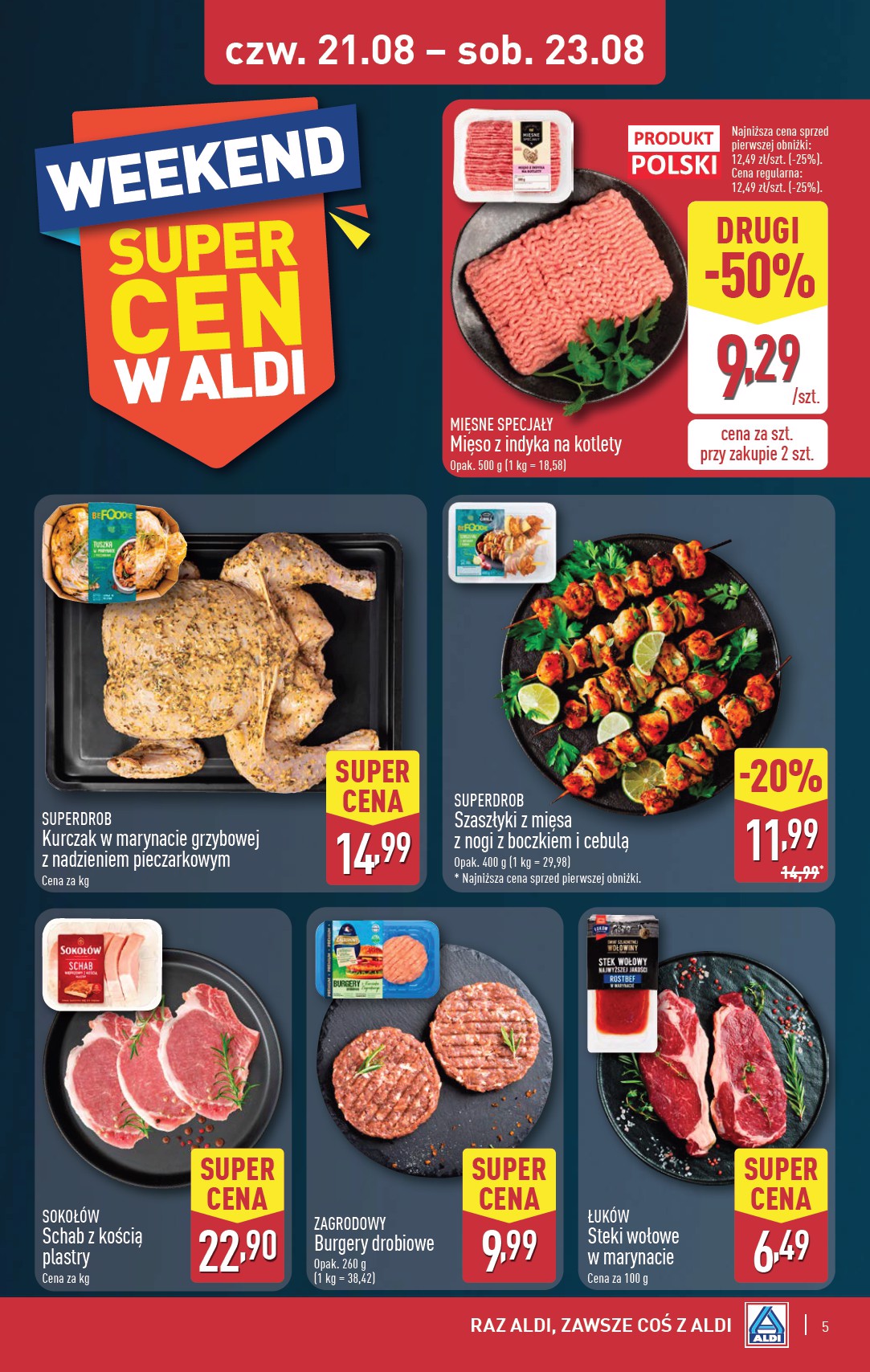 aldi - Gazetka ALDI - Oferta weekendowa - ważna od 21.08. do 23.08. - page: 5