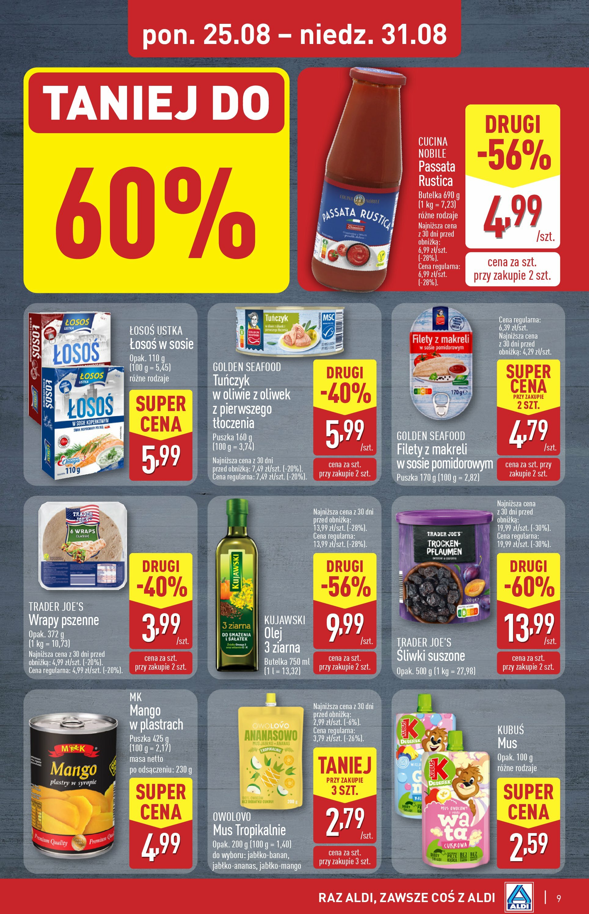 aldi - Gazetka ALDI - ważna od 25.08. do 31.08. - page: 9