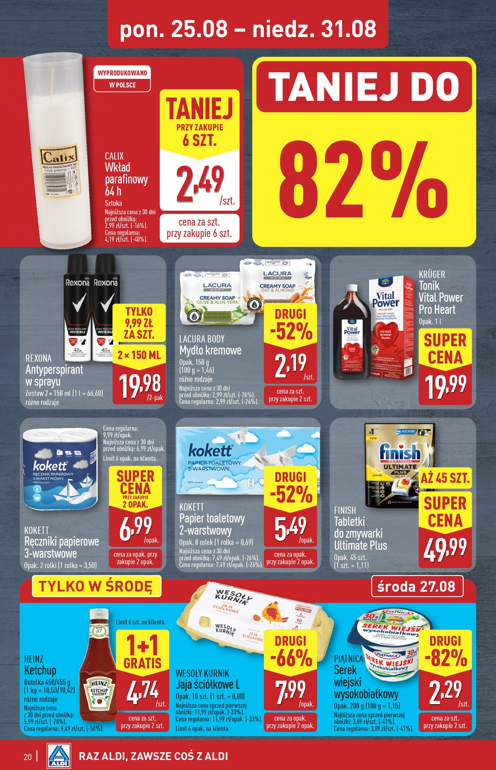 aldi - Gazetka ALDI - ważna od 25.08. do 31.08. - page: 20