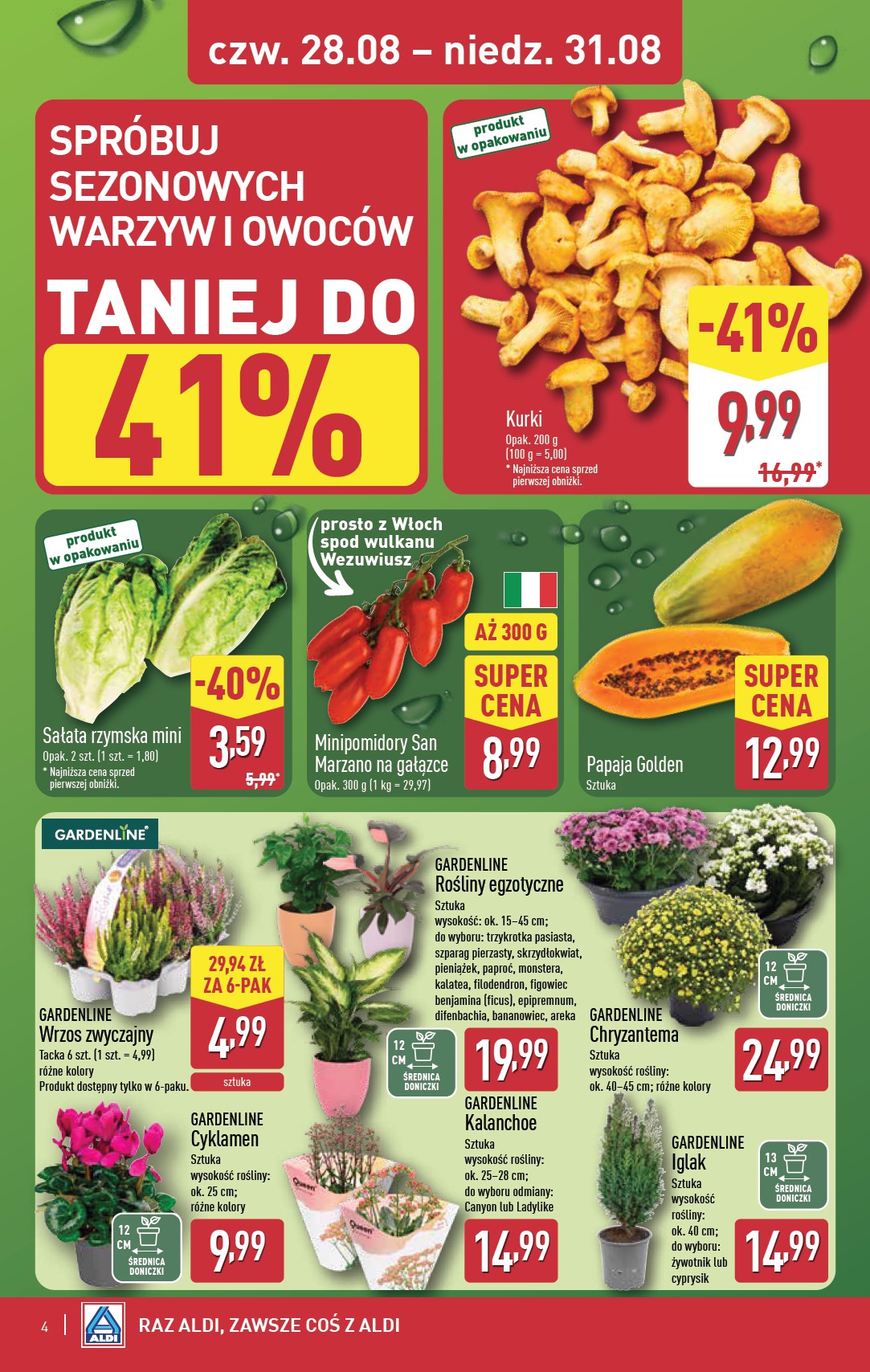 aldi - Gazetka ALDI - Oferta weekendowa - ważna od 28.08. do 31.08. - page: 4