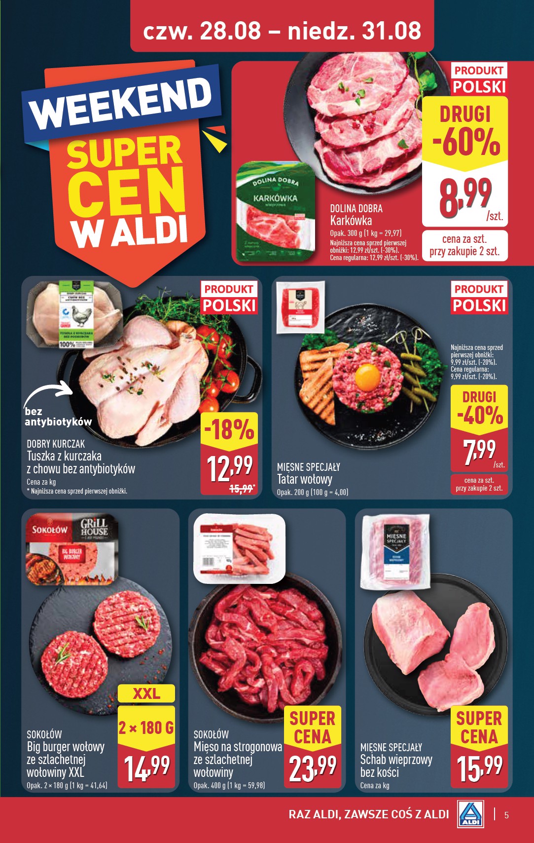 aldi - Gazetka ALDI - Oferta weekendowa - ważna od 28.08. do 31.08. - page: 5