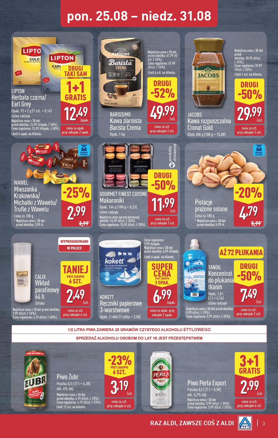 aldi - Gazetka ALDI - Oferta weekendowa - ważna od 28.08. do 31.08. - page: 3