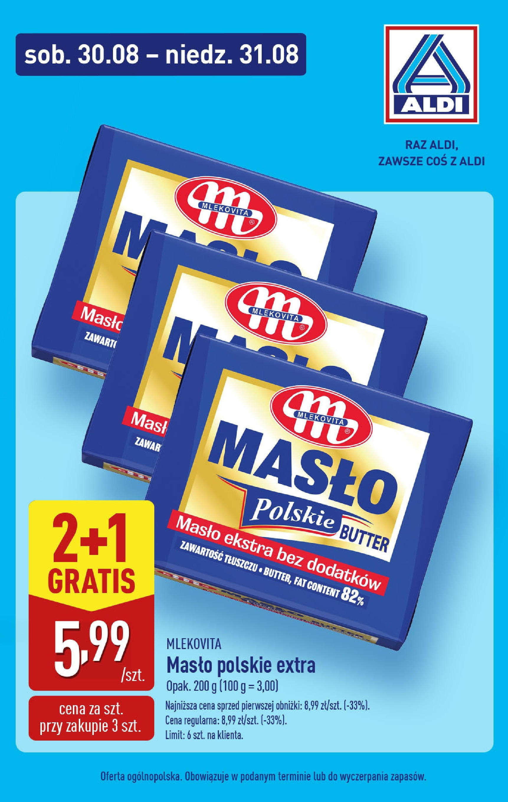 aldi - Gazetka ALDI - Super sobota i niedziela - ważna od 30.08. do 31.08.