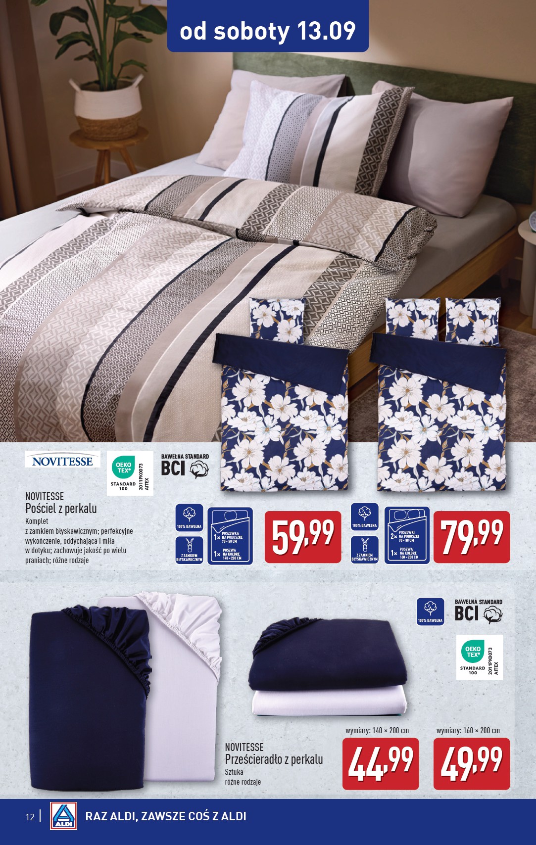 aldi - Gazetka ALDI - Artykuły przemysłowe i tekstylia - ważna od 10.09. do 13.09. - page: 12