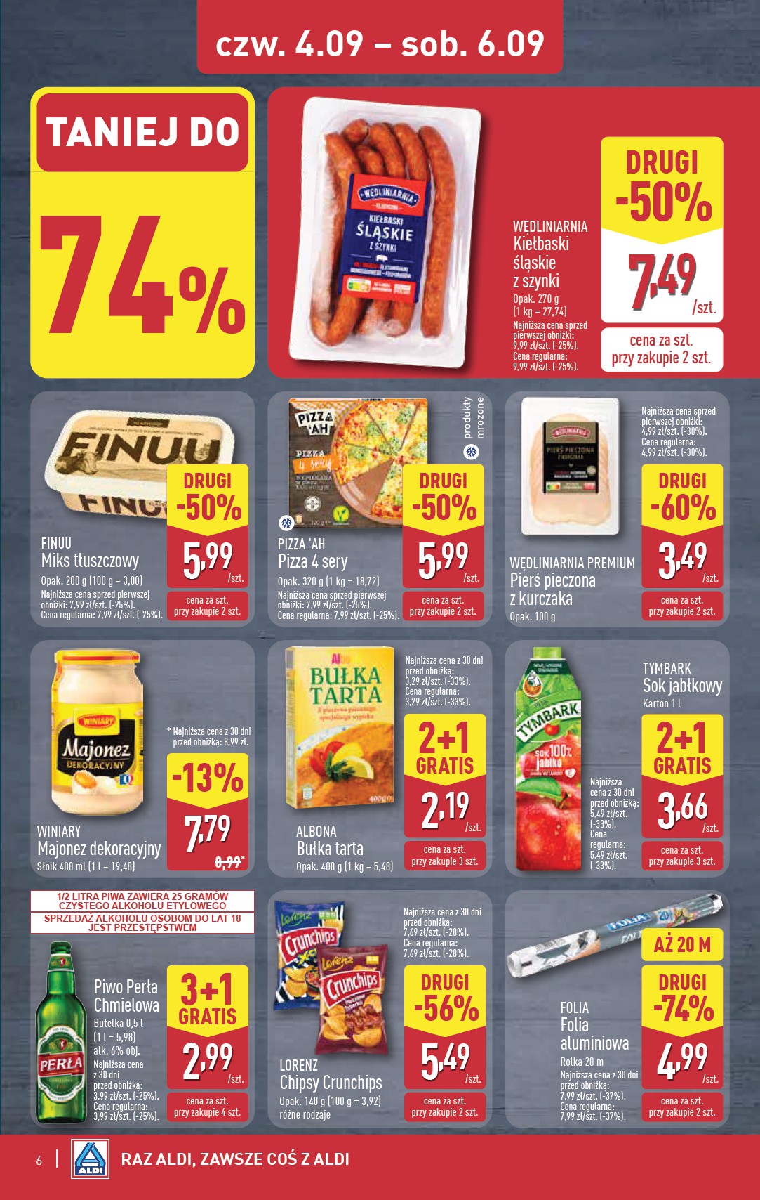 aldi - Gazetka ALDI - Oferta weekendowa - ważna od 04.09. do 06.09. - page: 6