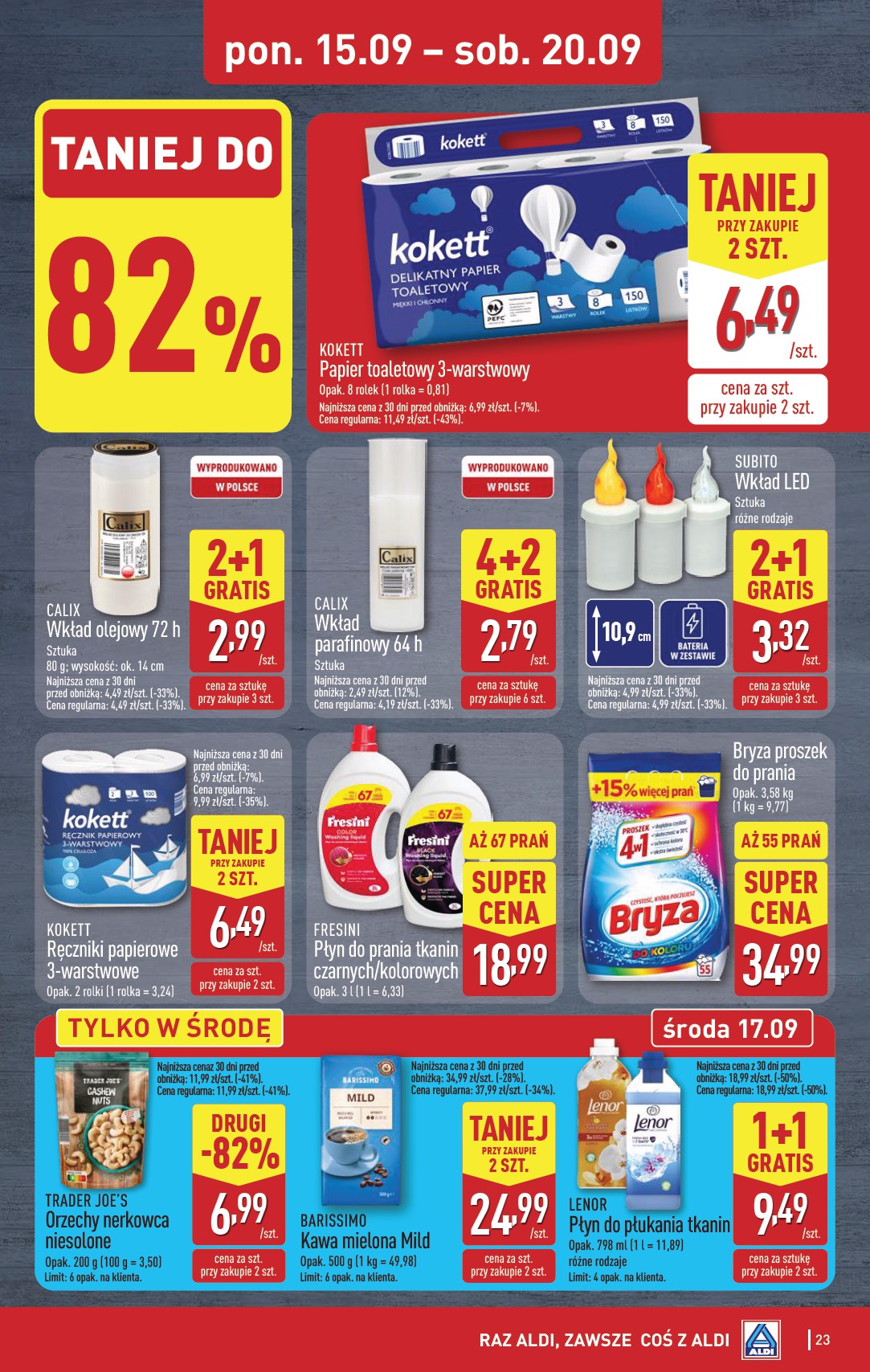 aldi - Gazetka ALDI - ważna od 15.09. do 20.09. - page: 23 aldi - Gazetka ALDI - ważna od 15.09. do 20.09. - page: 23