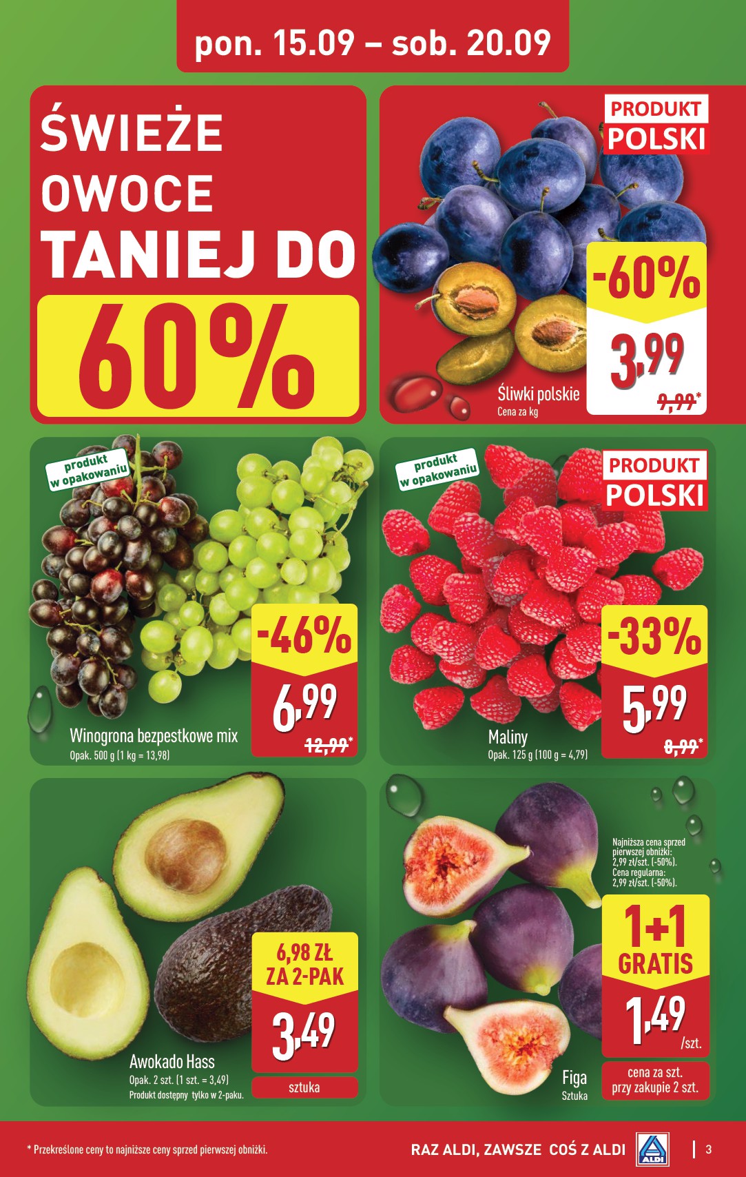 aldi - Gazetka ALDI - ważna od 15.09. do 20.09. - page: 3 aldi - Gazetka ALDI - ważna od 15.09. do 20.09. - page: 3