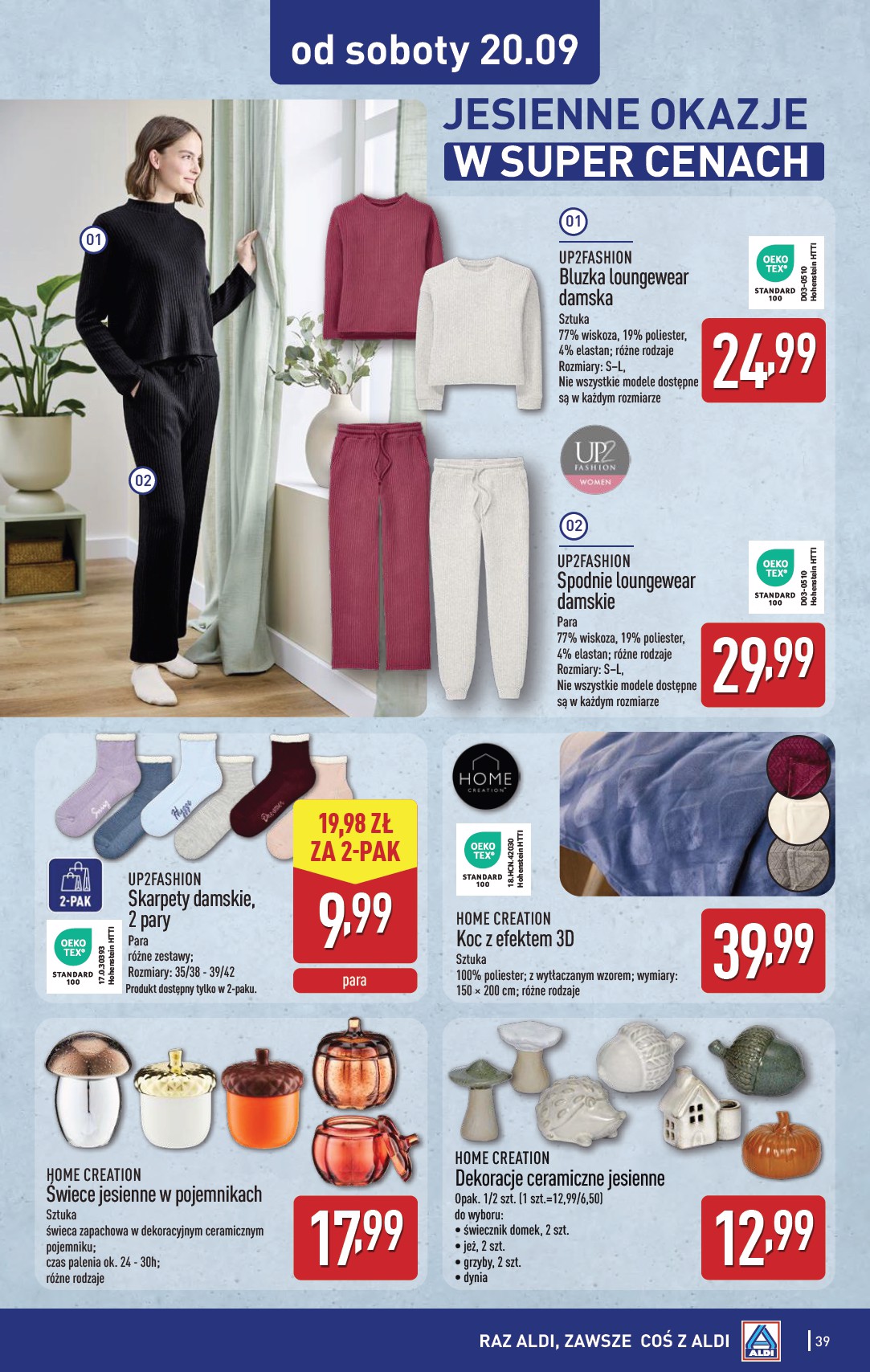 aldi - Gazetka ALDI - ważna od 15.09. do 20.09. - page: 39 aldi - Gazetka ALDI - ważna od 15.09. do 20.09. - page: 39