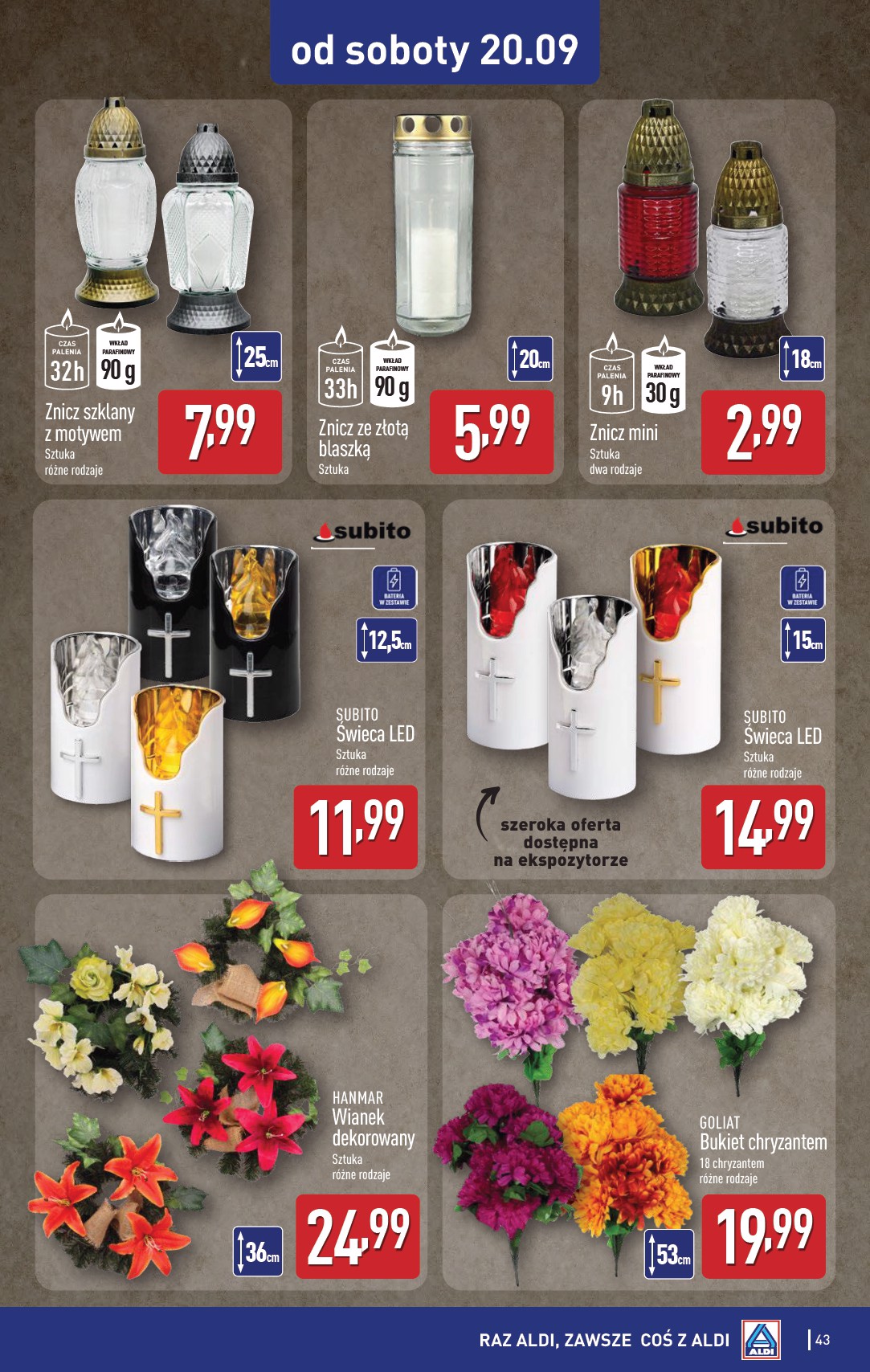 aldi - Gazetka ALDI - ważna od 15.09. do 20.09. - page: 43 aldi - Gazetka ALDI - ważna od 15.09. do 20.09. - page: 43
