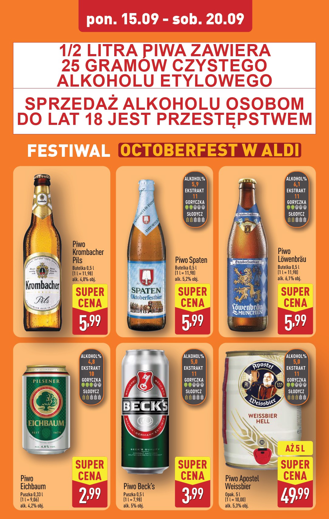 aldi - Gazetka ALDI - ważna od 15.09. do 20.09. - page: 16 aldi - Gazetka ALDI - ważna od 15.09. do 20.09. - page: 16