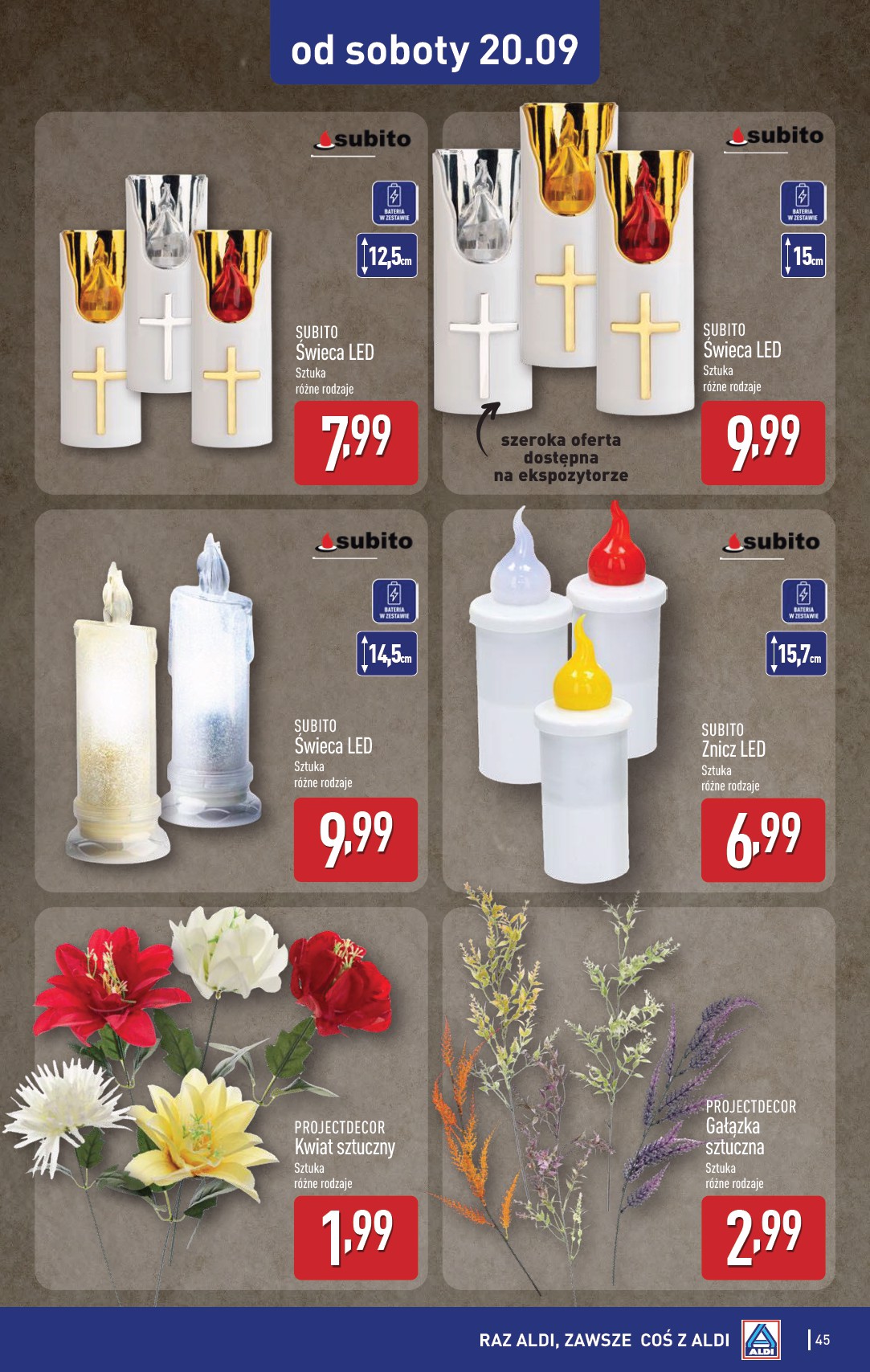 aldi - Gazetka ALDI - ważna od 15.09. do 20.09. - page: 45 aldi - Gazetka ALDI - ważna od 15.09. do 20.09. - page: 45