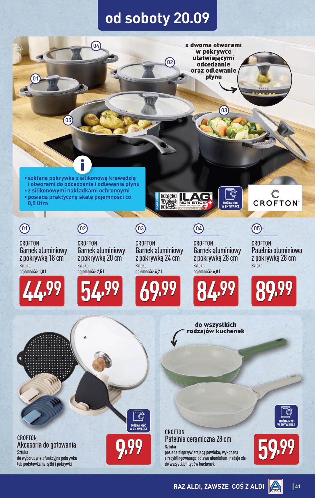 aldi - Gazetka ALDI - ważna od 15.09. do 20.09. - page: 41 aldi - Gazetka ALDI - ważna od 15.09. do 20.09. - page: 41