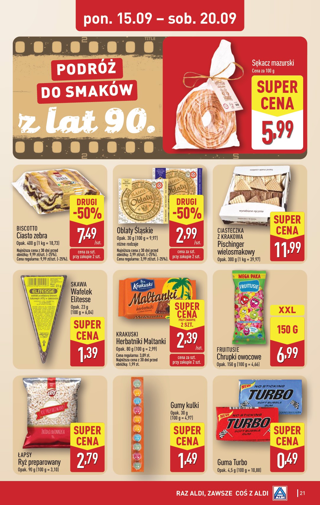 aldi - Gazetka ALDI - ważna od 15.09. do 20.09. - page: 21 aldi - Gazetka ALDI - ważna od 15.09. do 20.09. - page: 21
