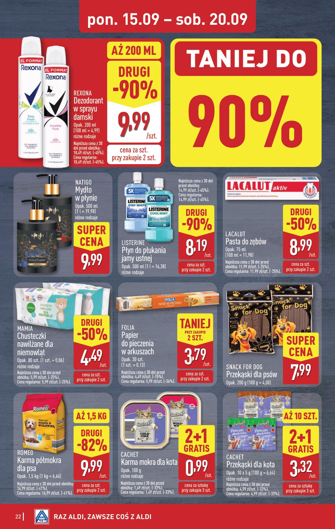 aldi - Gazetka ALDI - ważna od 15.09. do 20.09. - page: 22 aldi - Gazetka ALDI - ważna od 15.09. do 20.09. - page: 22