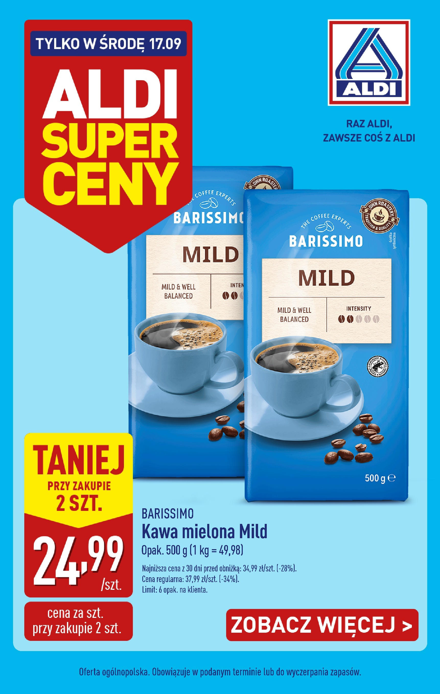 aldi - Gazetka ALDI - Super Środa - ważna od 17.09. do 17.09.