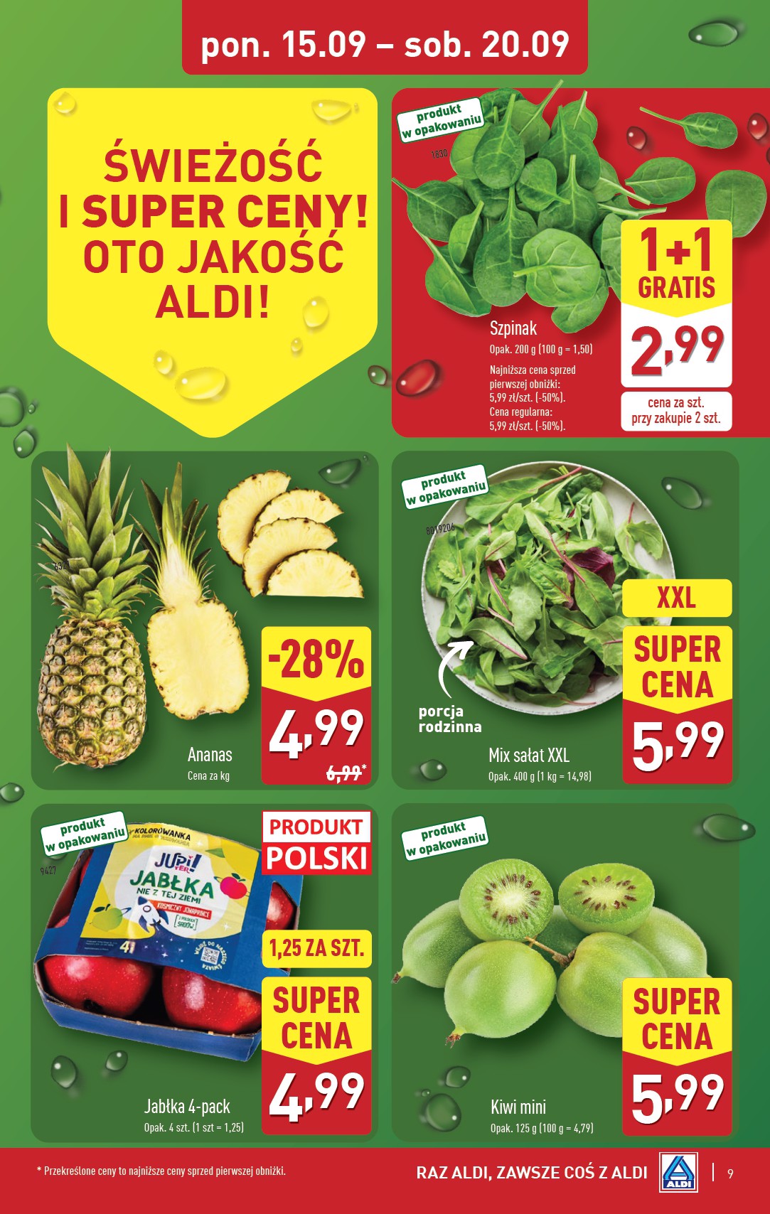 aldi - Gazetka ALDI - Oferta weekendowa - ważna od 18.09. do 20.09. - page: 9
