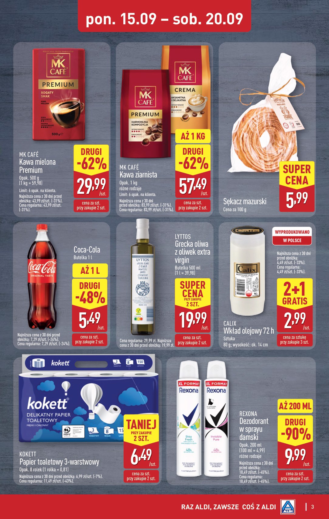 aldi - Gazetka ALDI - Oferta weekendowa - ważna od 18.09. do 20.09. - page: 3