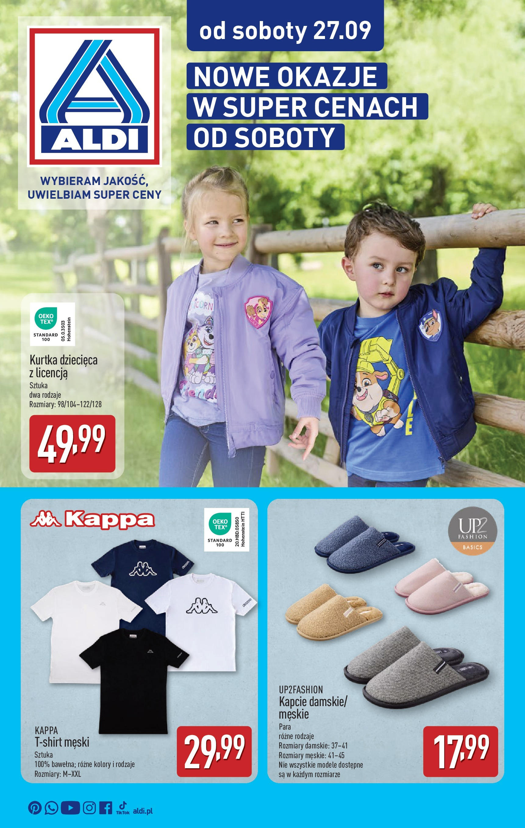 aldi - Gazetka ALDI - Nowe okazje - ważna od 27.09. do 03.10.