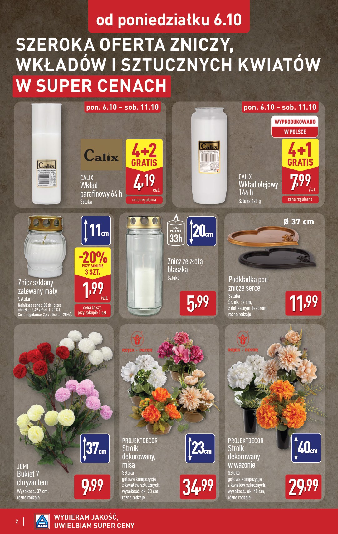 aldi - Gazetka ALDI - Artykuły przemysłowe i tekstylia - ważna od 06.10. do 11.10. - page: 2