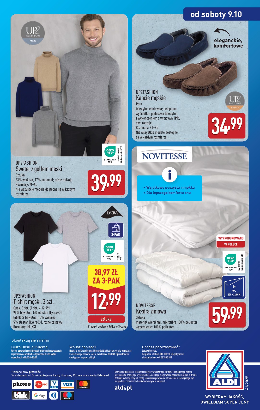 aldi - Gazetka ALDI - Artykuły przemysłowe i tekstylia - ważna od 06.10. do 11.10. - page: 14