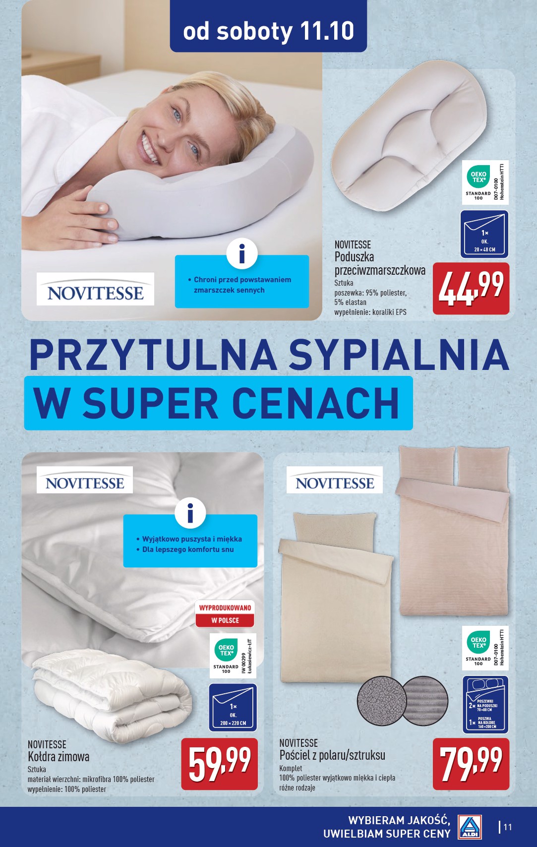 aldi - Gazetka ALDI - Artykuły przemysłowe i tekstylia - ważna od 06.10. do 11.10. - page: 11