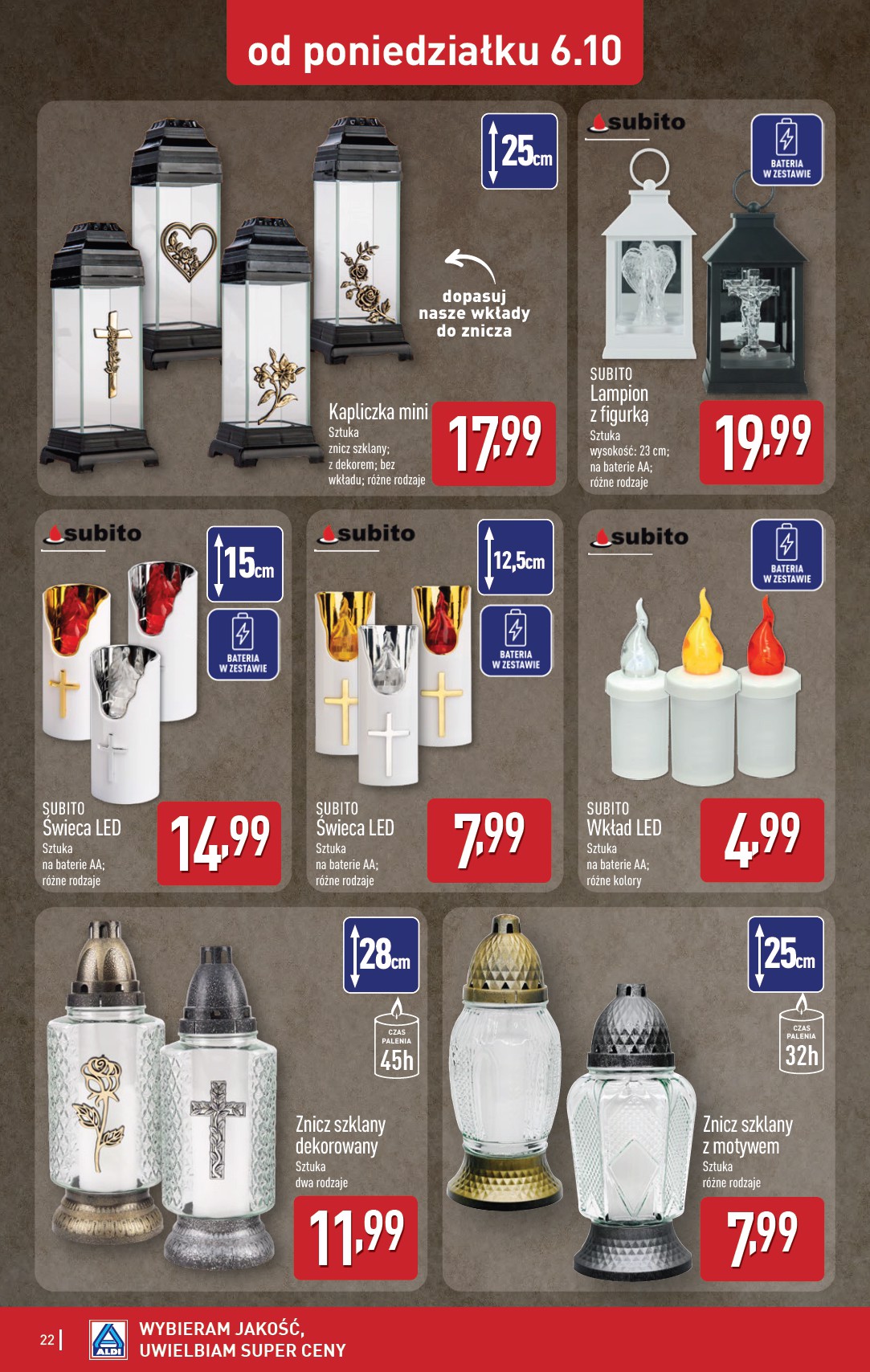 aldi - Gazetka ALDI - ważna od 06.10. do 11.10. - page: 22