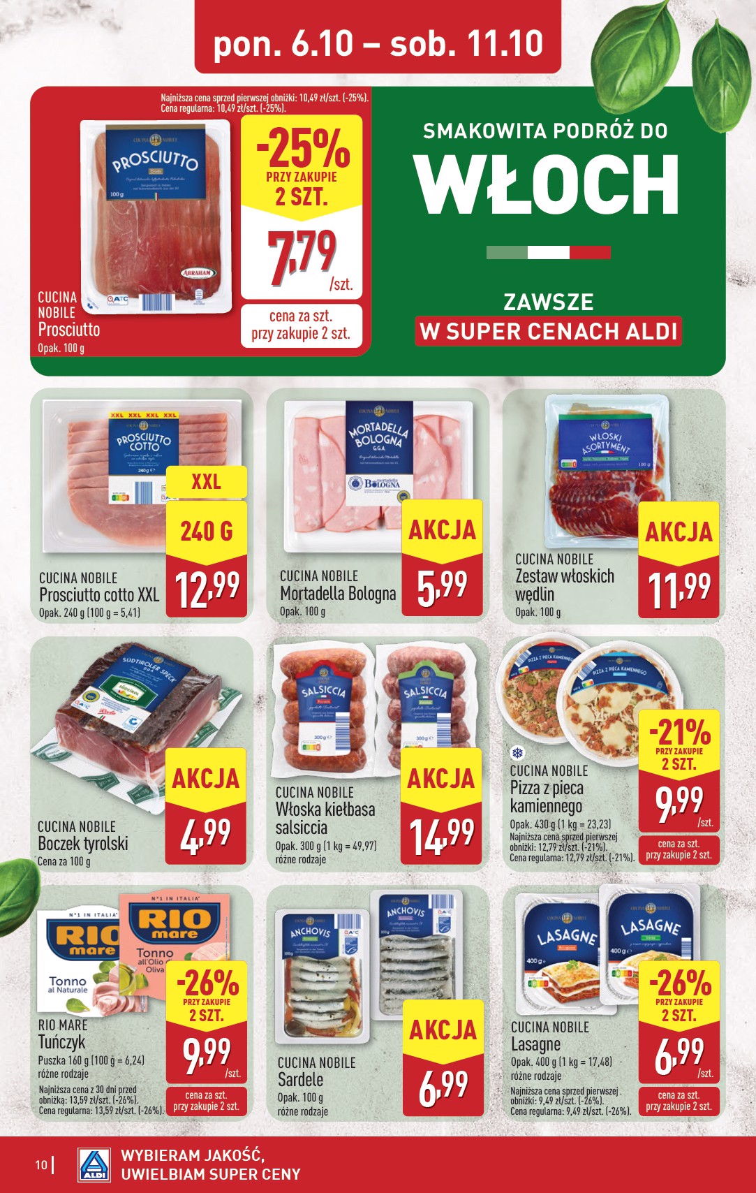 aldi - Gazetka ALDI - ważna od 06.10. do 11.10. - page: 10