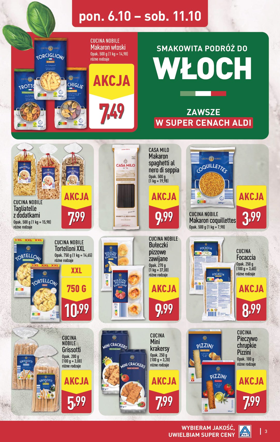 aldi - Gazetka ALDI - Oferta specjalna - ważna od 06.10. do 11.10. - page: 3