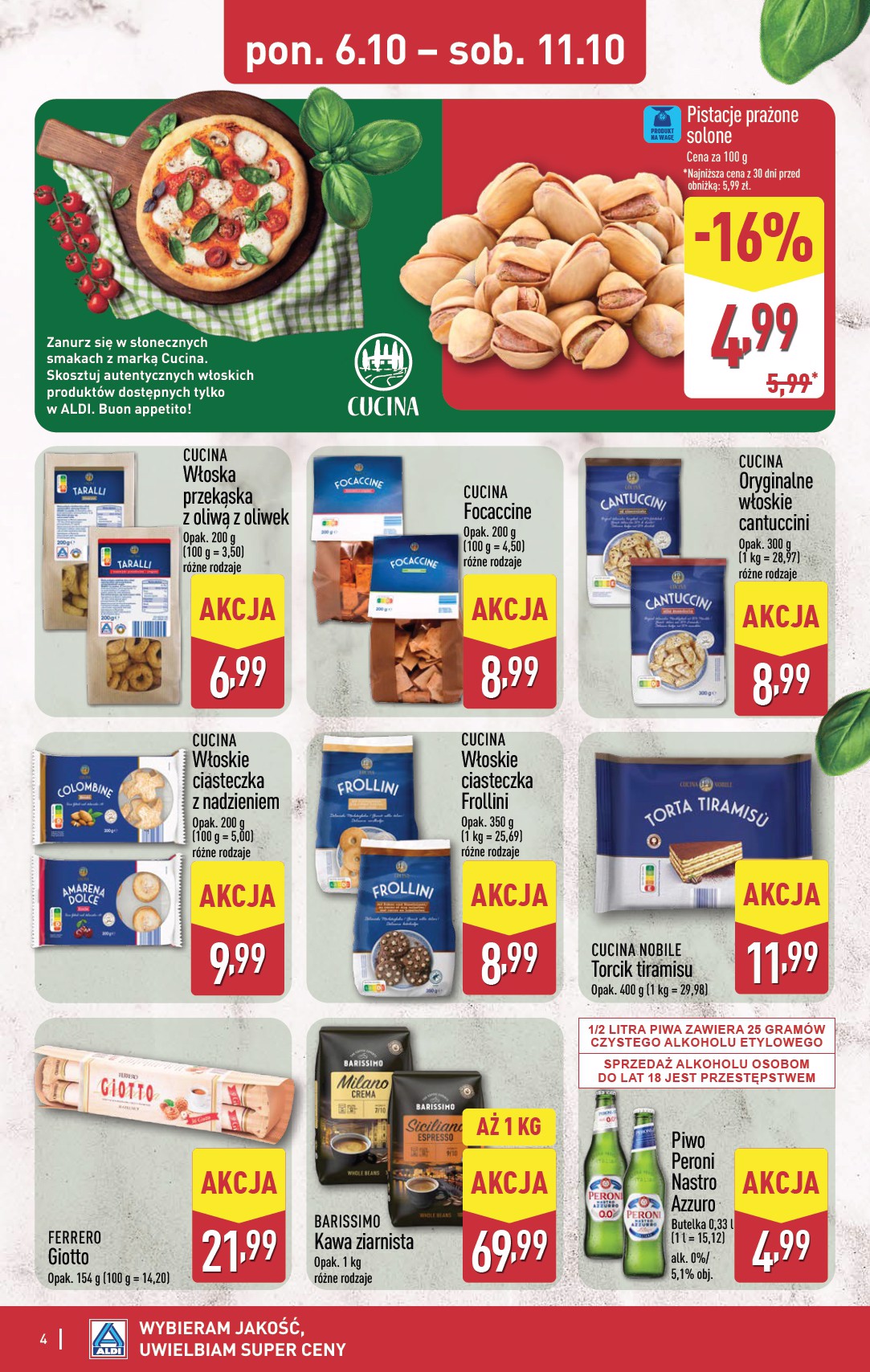 aldi - Gazetka ALDI - Oferta specjalna - ważna od 06.10. do 11.10. - page: 4