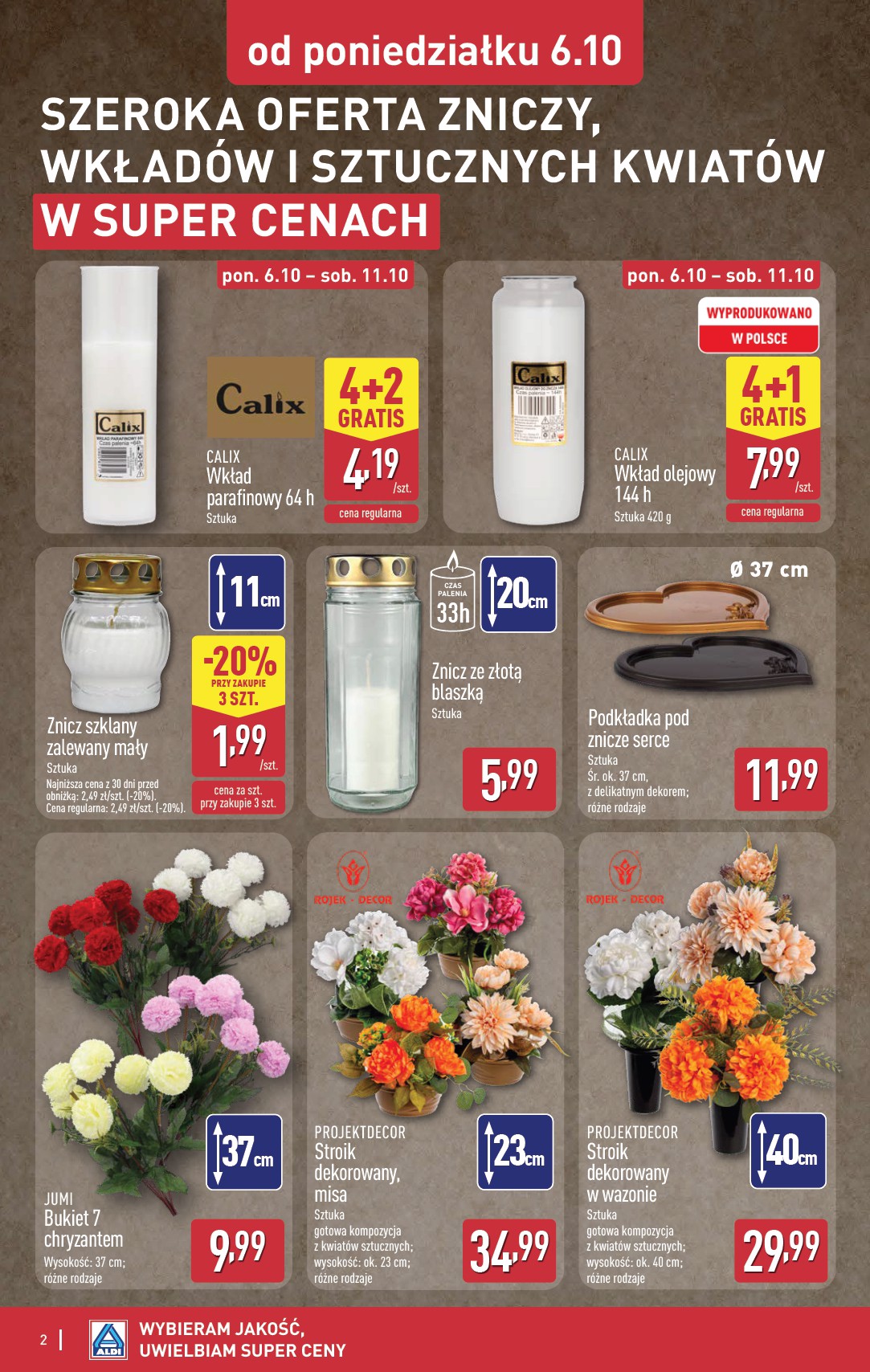 aldi - Gazetka ALDI - Światełko pamięci - ważna od 06.10. do 11.10. - page: 2