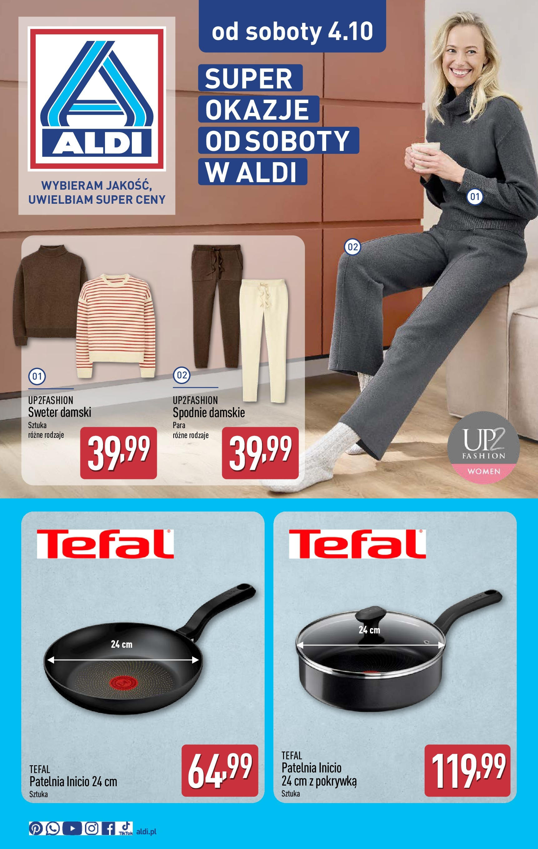 aldi - Gazetka ALDI - Super okazje od soboty - ważna od 04.10. do 10.10.