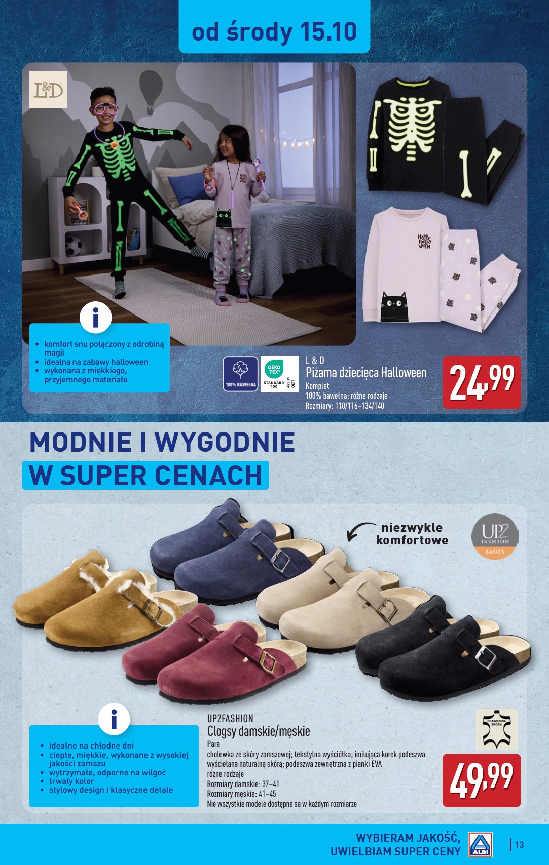 aldi - Gazetka ALDI - Artykuły przemysłowe i tekstylia - ważna od 13.10. do 18.10. - page: 13