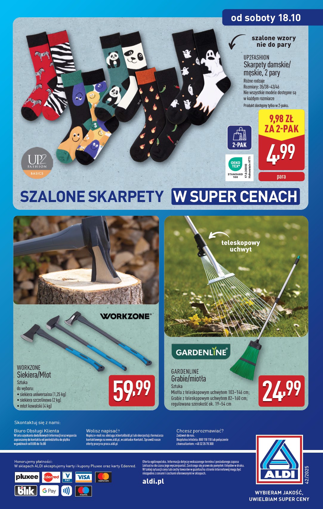 aldi - Gazetka ALDI - Artykuły przemysłowe i tekstylia - ważna od 13.10. do 18.10. - page: 19
