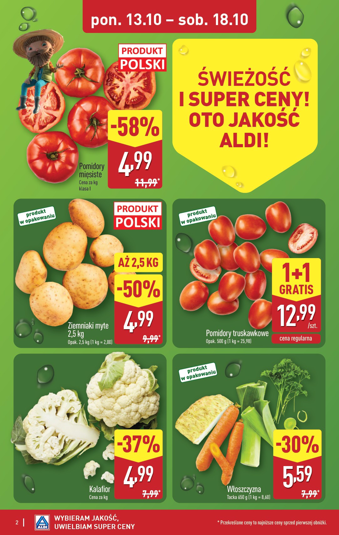 aldi - Gazetka ALDI - ważna od 13.10. do 18.10. - page: 2 aldi - Gazetka ALDI - ważna od 13.10. do 18.10. - page: 2