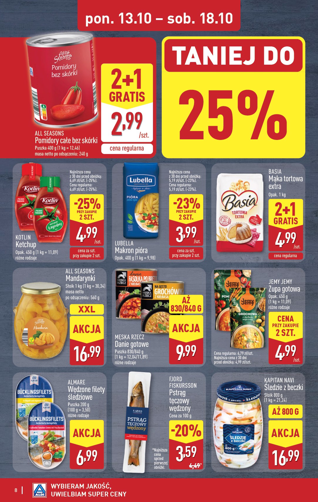 aldi - Gazetka ALDI - ważna od 13.10. do 18.10. - page: 8 aldi - Gazetka ALDI - ważna od 13.10. do 18.10. - page: 8