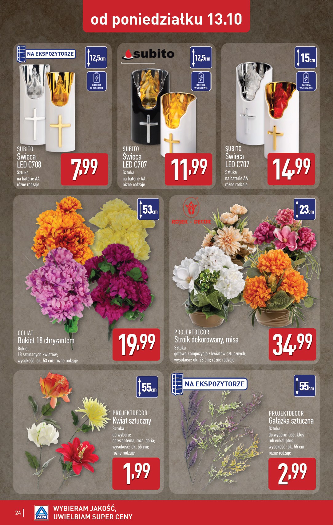 aldi - Gazetka ALDI - ważna od 13.10. do 18.10. - page: 24 aldi - Gazetka ALDI - ważna od 13.10. do 18.10. - page: 24