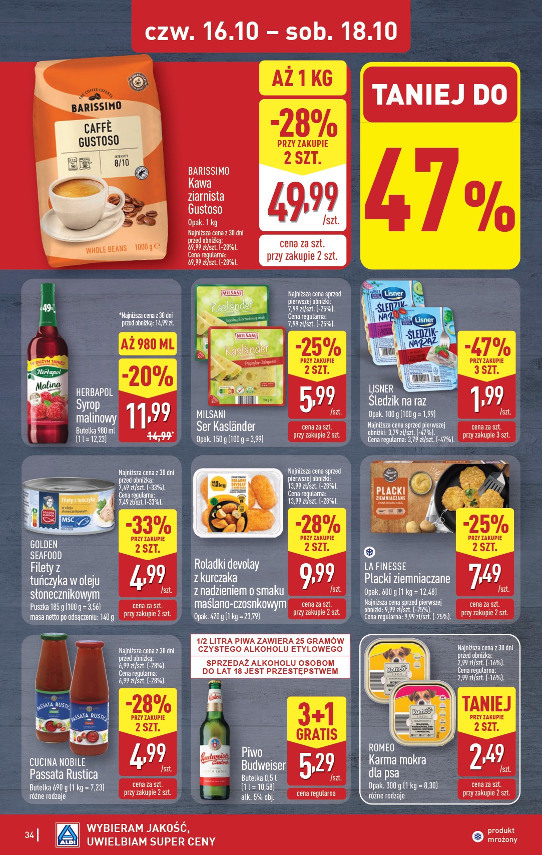 aldi - Gazetka ALDI - ważna od 13.10. do 18.10. - page: 34 aldi - Gazetka ALDI - ważna od 13.10. do 18.10. - page: 34