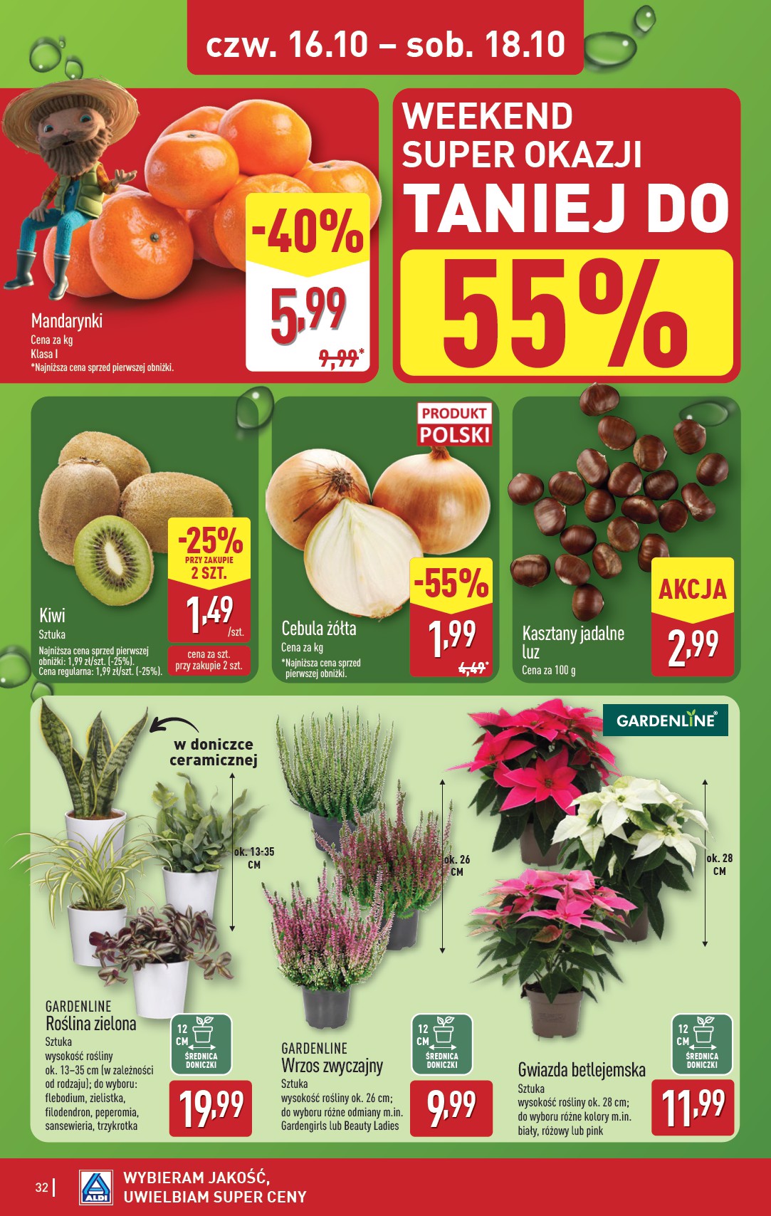 aldi - Gazetka ALDI - ważna od 13.10. do 18.10. - page: 32 aldi - Gazetka ALDI - ważna od 13.10. do 18.10. - page: 32