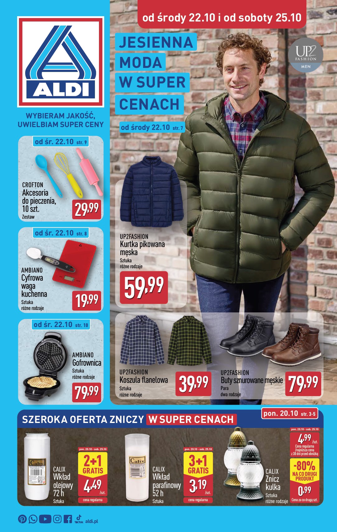 aldi - Gazetka ALDI - Artykuły przemysłowe i tekstylia - ważna od 22.10. do 25.10.