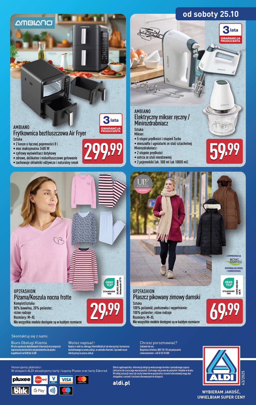 aldi - Gazetka ALDI - Artykuły przemysłowe i tekstylia - ważna od 22.10. do 25.10. - page: 15