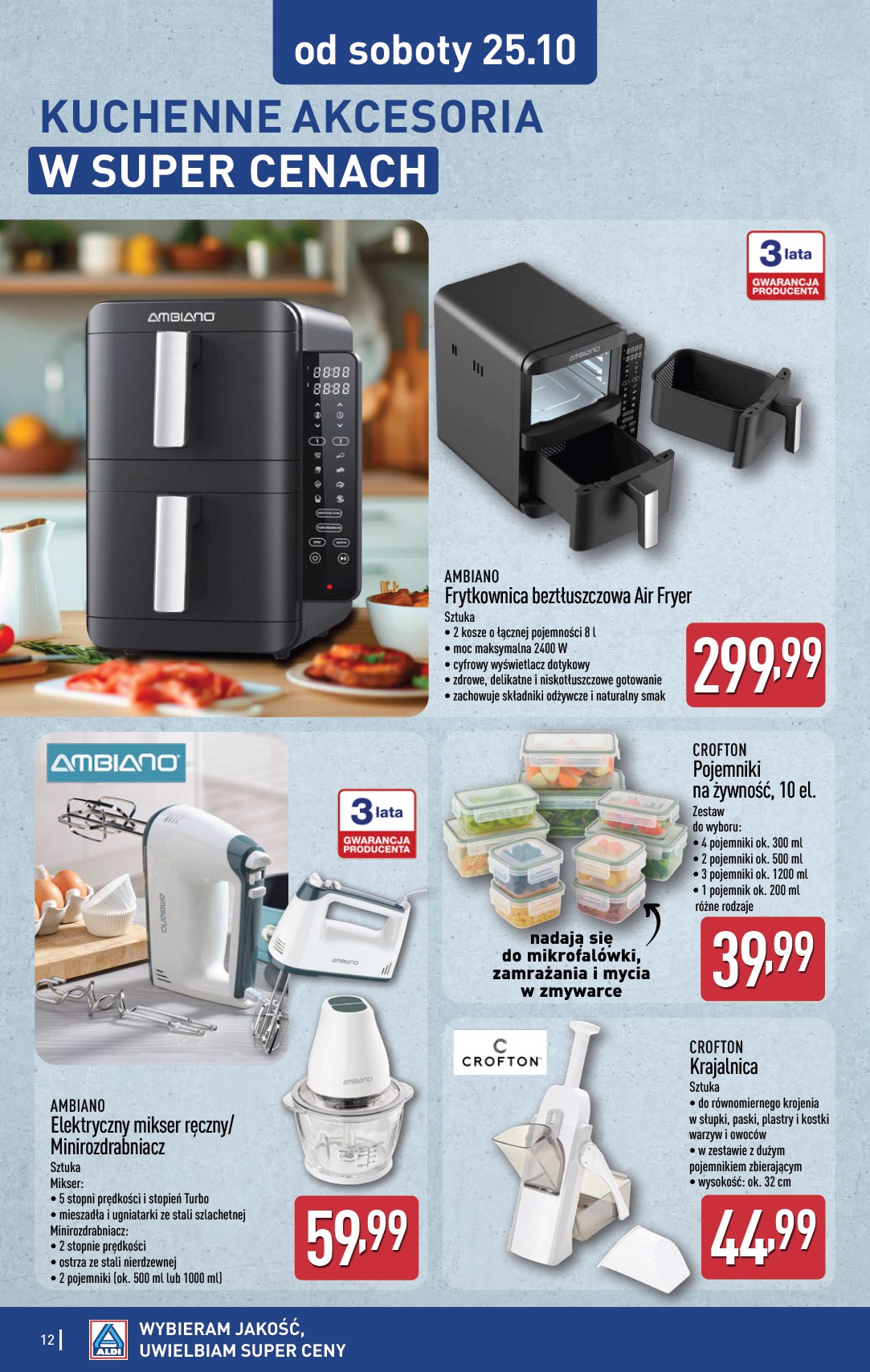 aldi - Gazetka ALDI - Artykuły przemysłowe i tekstylia - ważna od 22.10. do 25.10. - page: 12
