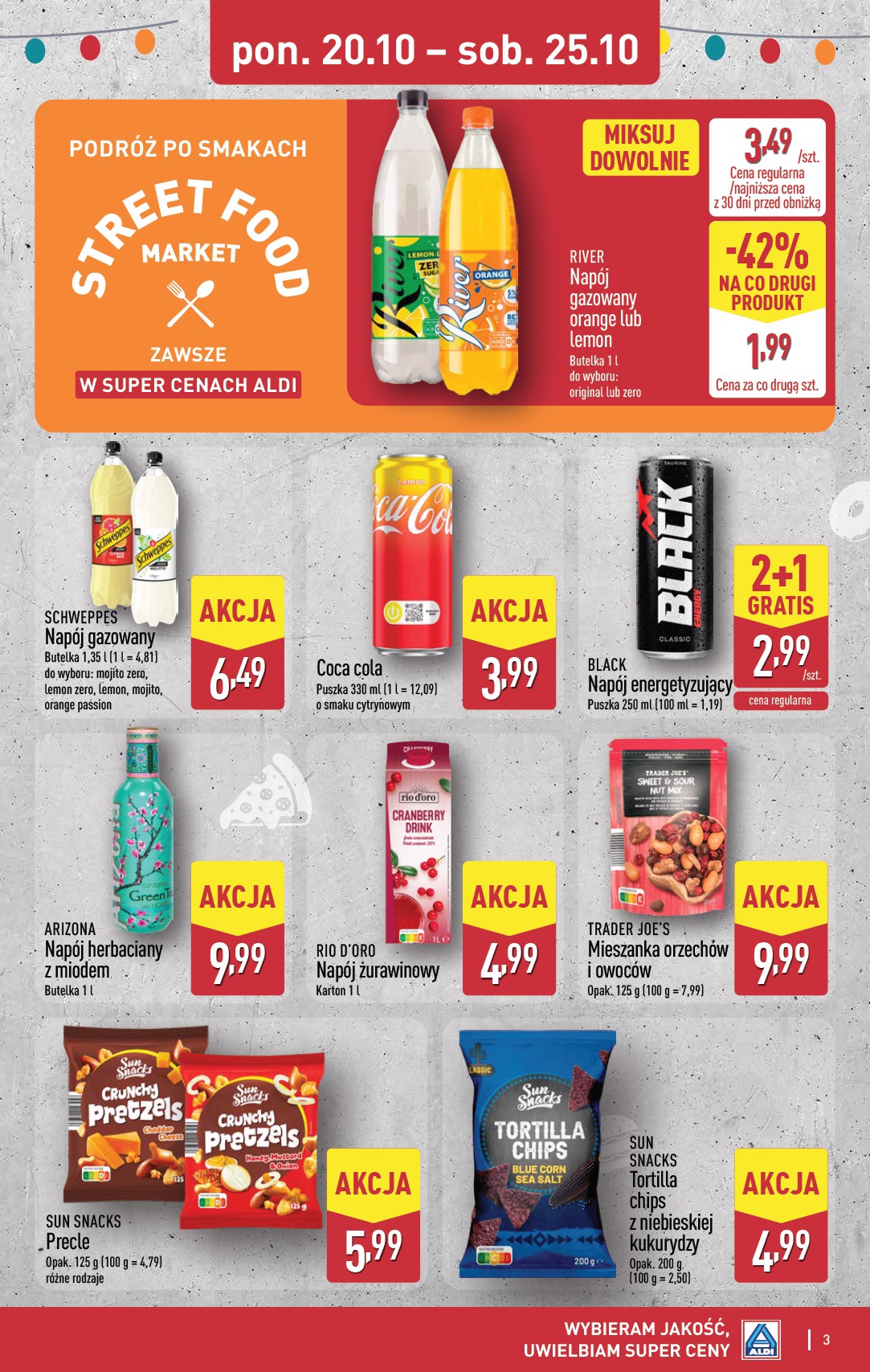 aldi - Gazetka ALDI - Podróż po smakach Street Food Market - ważna od 20.10. do 25.10. - page: 3