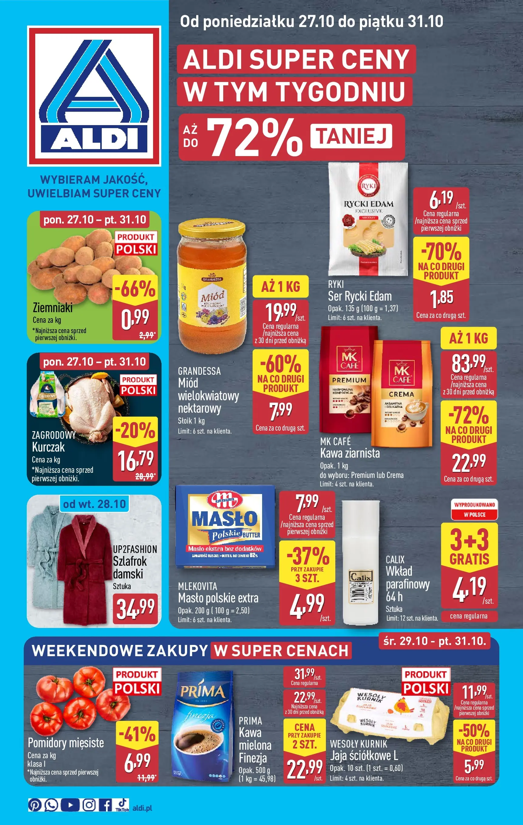 aldi - Gazetka ALDI - ważna od 27.10. do 31.10.